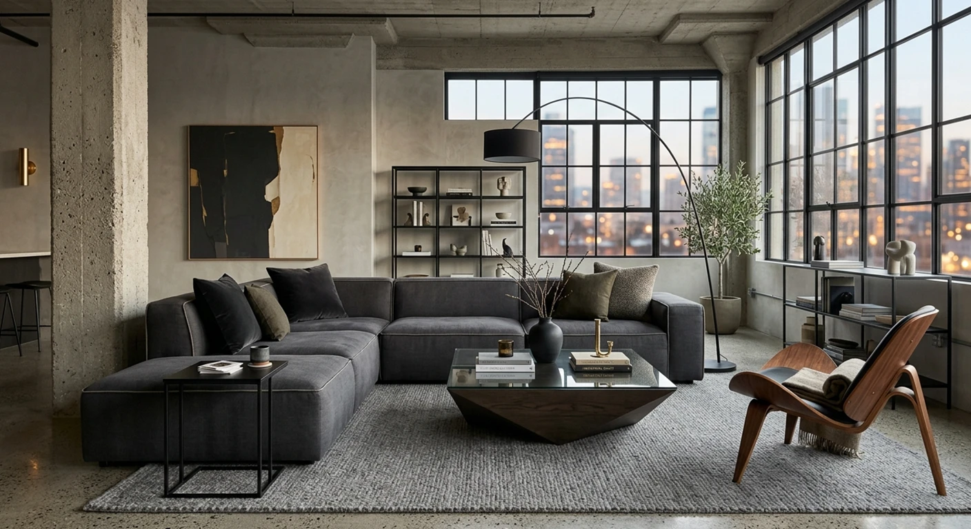 meble w stylu industrial
