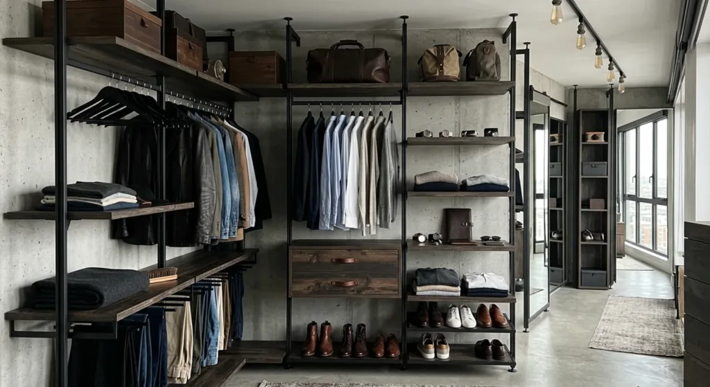 szafa w stylu industrial
